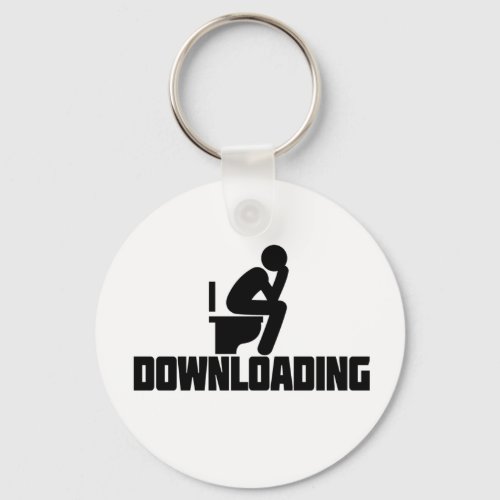 Downloading _ Funny Toilet Pooping  Keychain