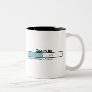 Downloading Opa to Be Two-Tone Coffee Mug