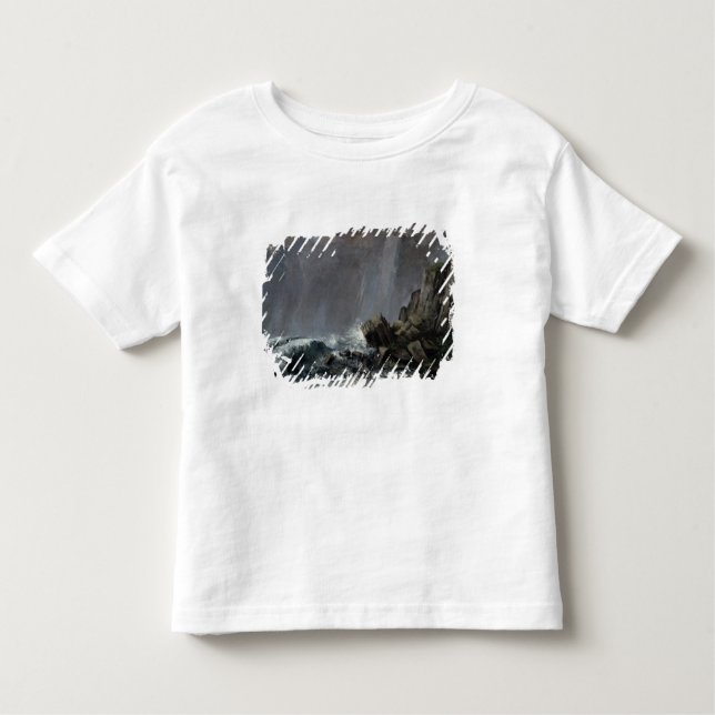Downpour at Etretat Toddler T-shirt (Front)