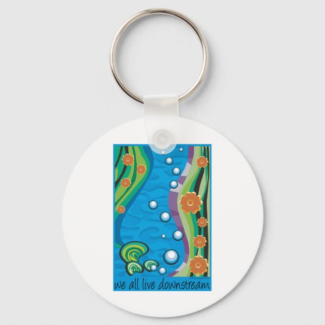 Downstream Keychain (Front)