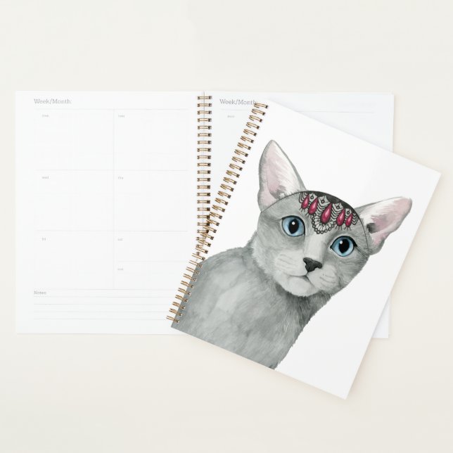 Downton Cat | Bejeweled Planner (Display)