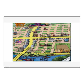 Downtown Austin TX Wall Decal