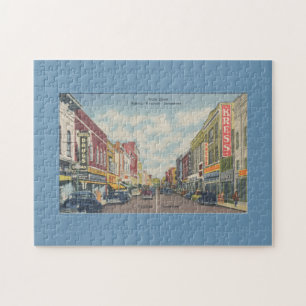 Downtown Bristol VA TN Kress Jigsaw Puzzle