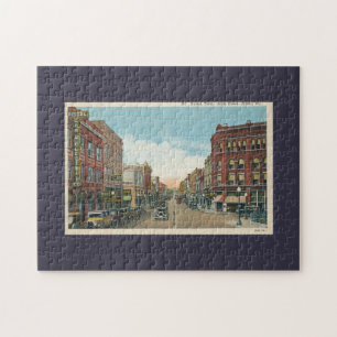 Downtown Bristol VA TN State St. Jigsaw Puzzle