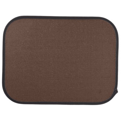 Downtown Brown Solid Color 19_1223 AW 2022 Car Floor Mat