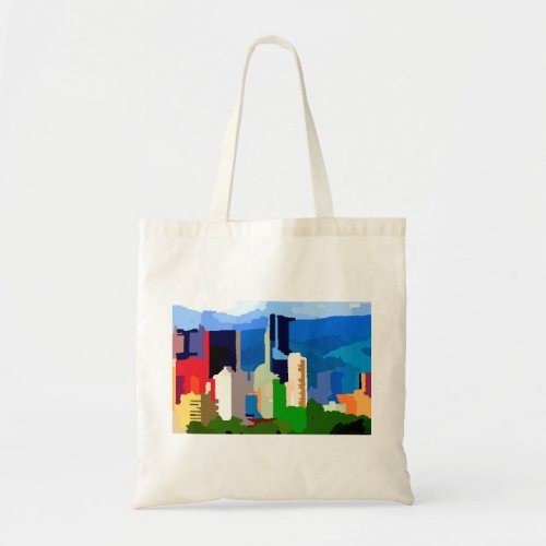 Downtown Caracas Venezuela Skyline Tote Bag