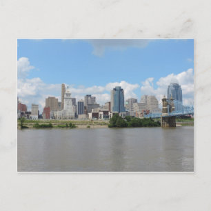 Downtown Cincinnati skyline Postcard