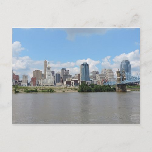 Downtown Cincinnati skyline Postcard