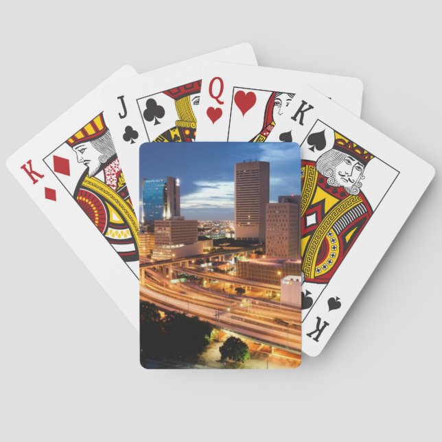 Downtown City View Poker Cards (Back)