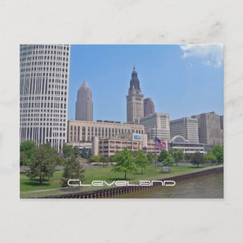 Downtown Cleveland  Ohio Postcard by teknogeek at Zazzle