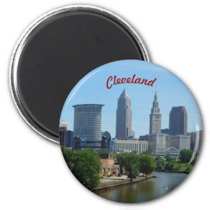 Downtown Cleveland Riverview Magnet