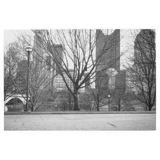 Downtown Columbus Metal Print