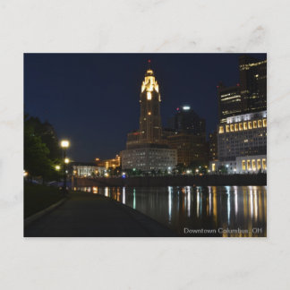 Downtown Columbus, OH Skyline Postcard