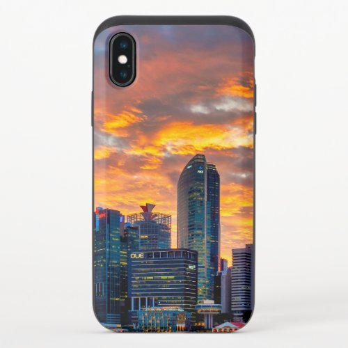 Downtown core iPhone XS slider case