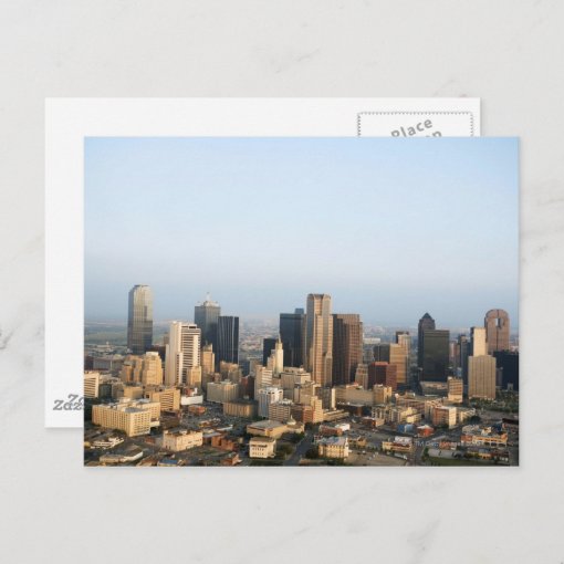 Downtown Dallas Postcard Zazzle
