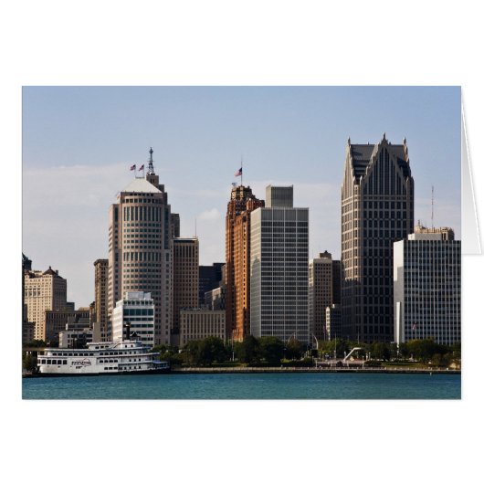 Downtown Detroit Cards (Front Horizontal)