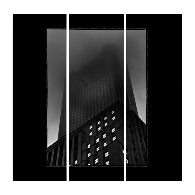 Downtown Fogfest No 13 with Border Triptych (Front)