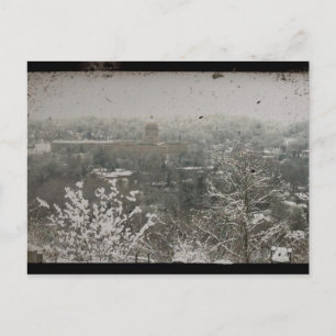 Downtown Frankfort, Kentucky in Winter Postcard