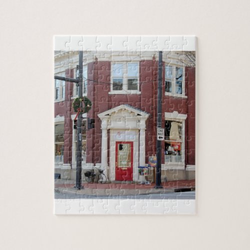 Downtown Fredericksburg Storefront Jigsaw Puzzle
