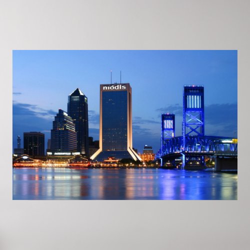 Downtown Jacksonville Poster