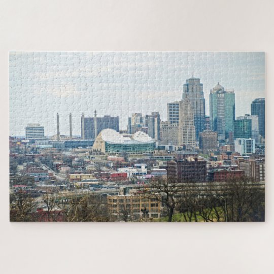 Downtown Kansas City, Missouri, View Jigsaw Puzzle