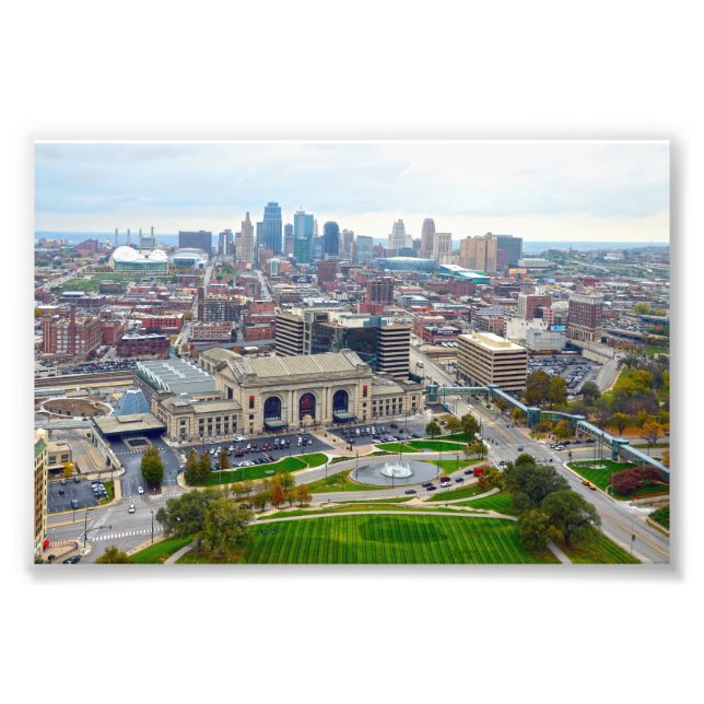 Downtown Kansas City, Missouri, View Photo Print (Front)