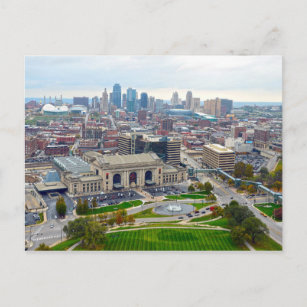 Downtown Kansas City, Missouri, View Postcard
