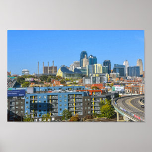 Downtown Kansas City, Missouri View Poster