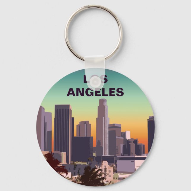 Downtown L.A. Keychain (Front)