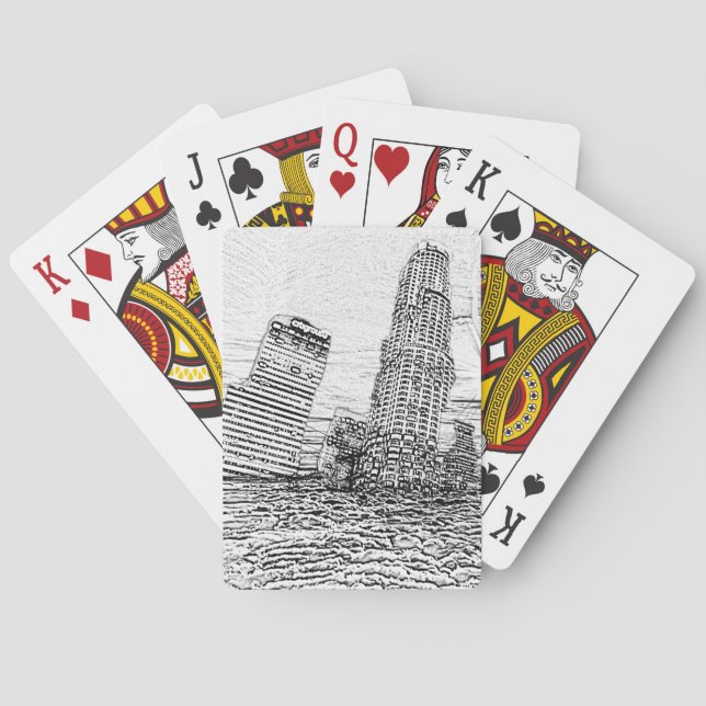 Downtown LA Poker Cards (Back)