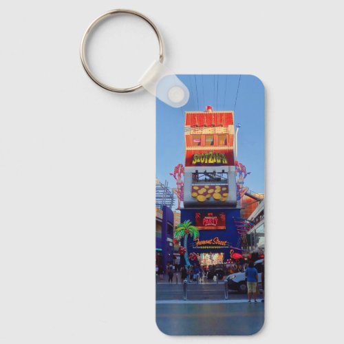 Downtown Las Vegas 2 Keychain