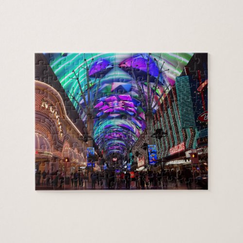 Downtown Las Vegas 4 Jigsaw Puzzle