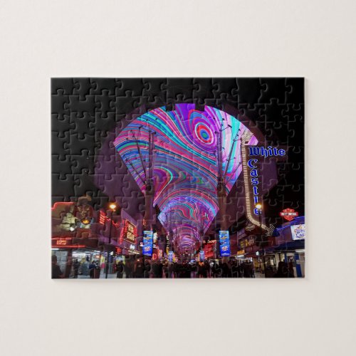 Downtown Las Vegas 5 Jigsaw Puzzle