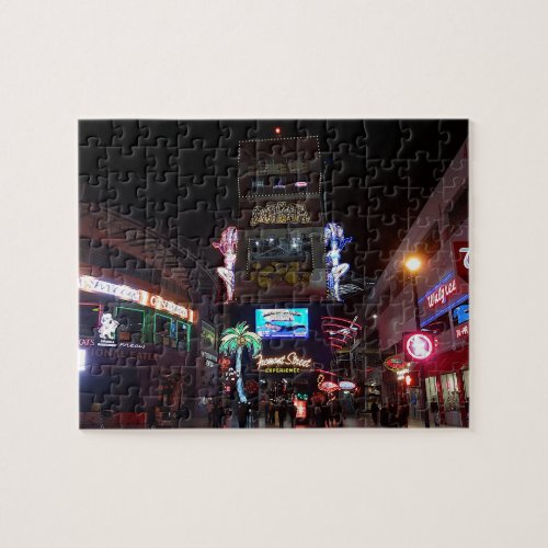 Downtown Las Vegas 7 Jigsaw Puzzle