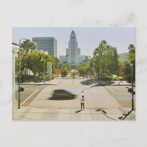 Downtown Los Angeles California Postcard