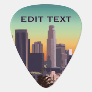 Downtown Los Angeles - Customizable Image Guitar Pick