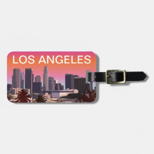 Downtown Los Angeles - Customizable Image Luggage Tag