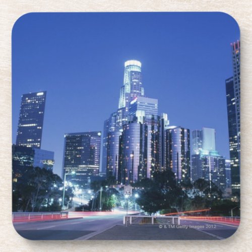 Downtown Los Angeles Drink Coaster
