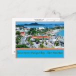 Downtown  Marigot Bay Sint Maarten Photo Postcard