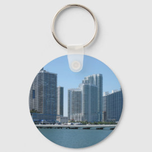 Downtown Miami Keychain