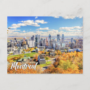 Downtown Montreal, Quebec, Canada Postcard