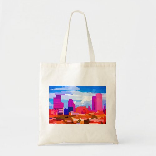 Downtown New Orleans Louisiana Skyline Tote Bag