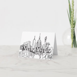 Downtown NYE New York Vacation Souvenirs NYC Gift Card