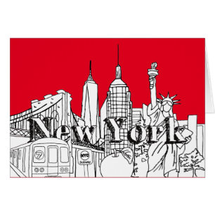 Downtown NYE New York Vacation Souvenirs NYC Gift Cards