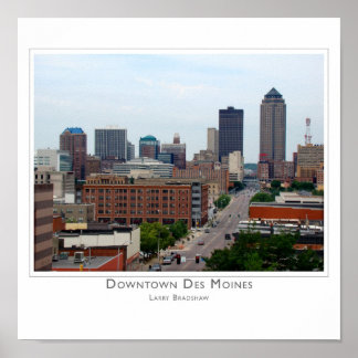 Downtown Of The Monks Poster