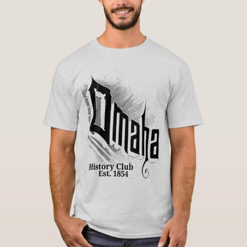 Downtown Omaha Ghost Sign T_Shirt