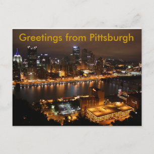Downtown Pittsburgh, Greetings from Pittsburgh Postcard