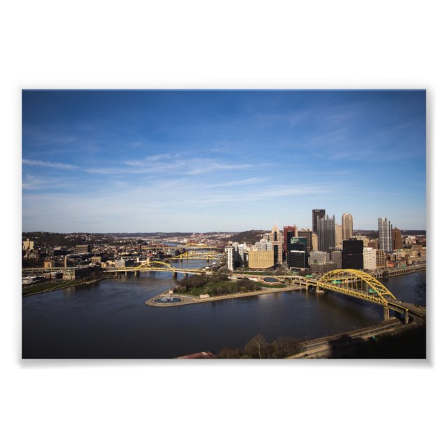 Downtown Pittsburgh, Pennsylvania Photo Print (Front)