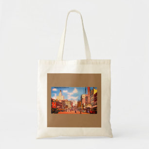 Downtown Providence, RI Vintage Photo Tote Bag