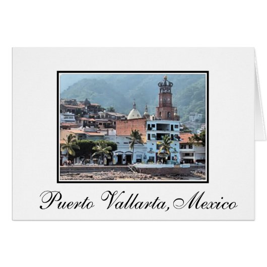 Downtown Puerto Vallarta Cards (Front Horizontal)